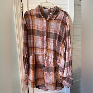Free people button down